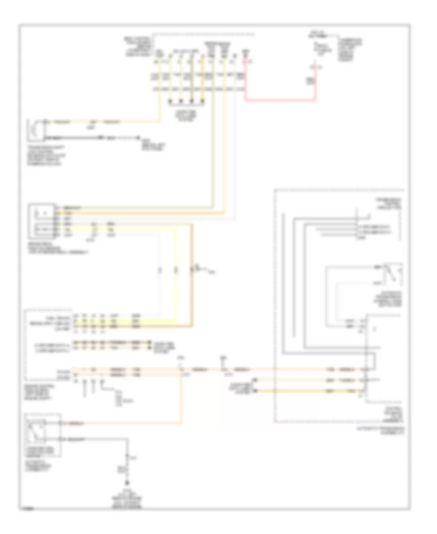 Shift Interlock Wiring Diagram for Chevrolet Express G2013 1500