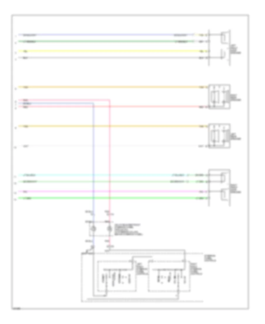 Radio Wiring Diagram with Amplifier 2 of 2 for Chevrolet Impala LS 2005