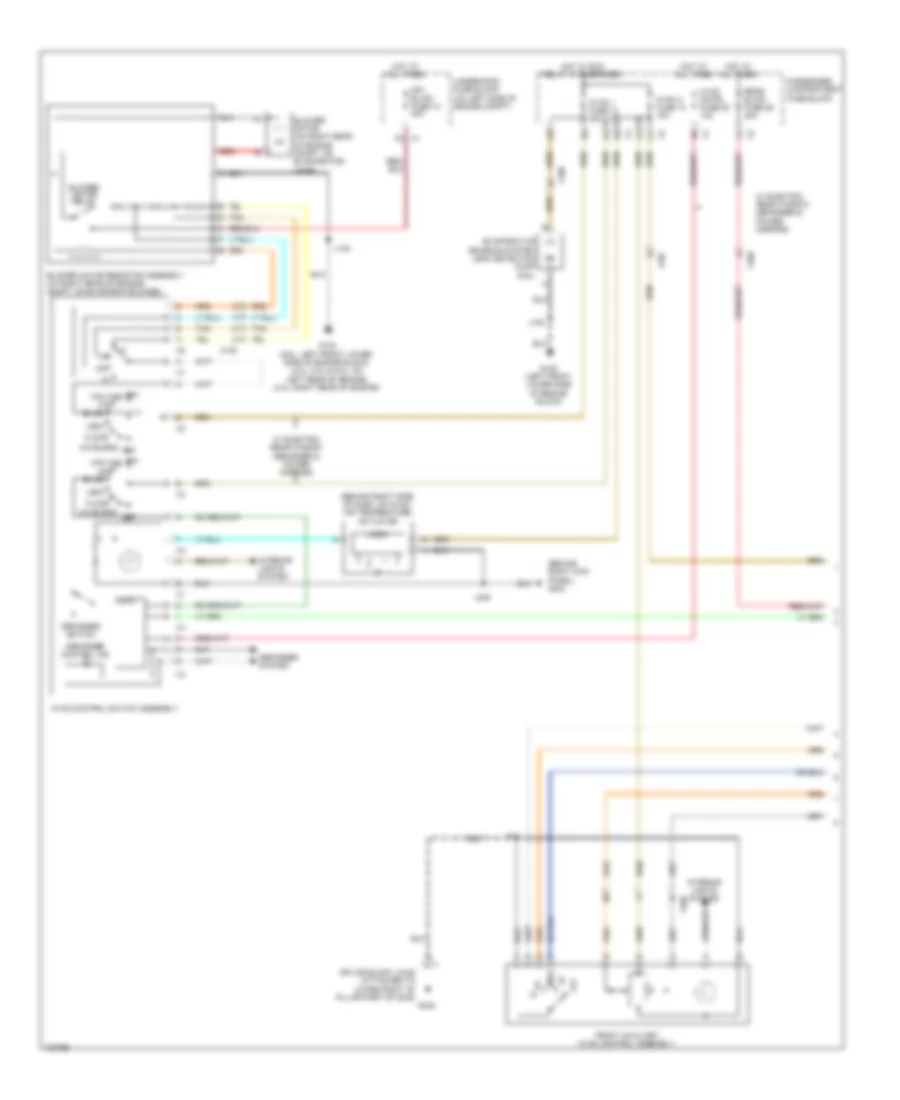 Manual AC Wiring Diagram, Cargo Van (1 of 3) for Chevrolet Express G2500 2013
