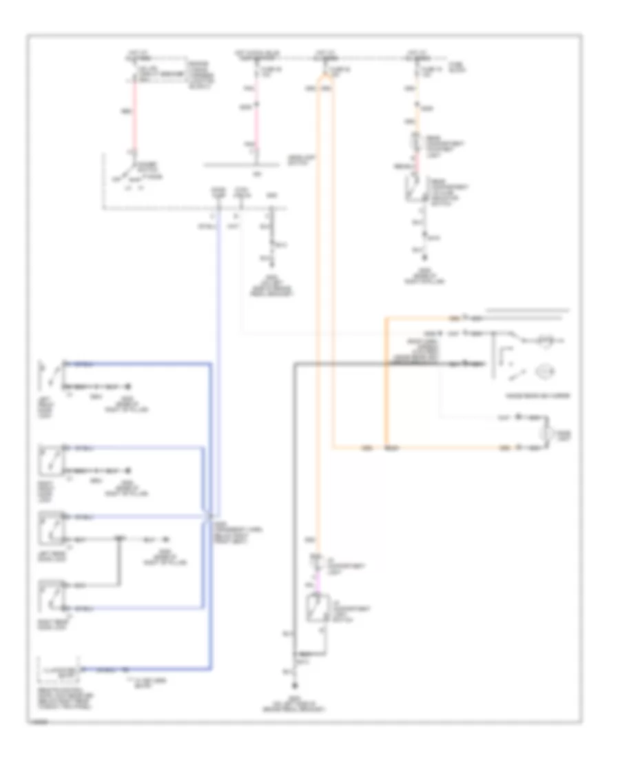Courtesy Lamps Wiring Diagram for Chevrolet Lumina 2000