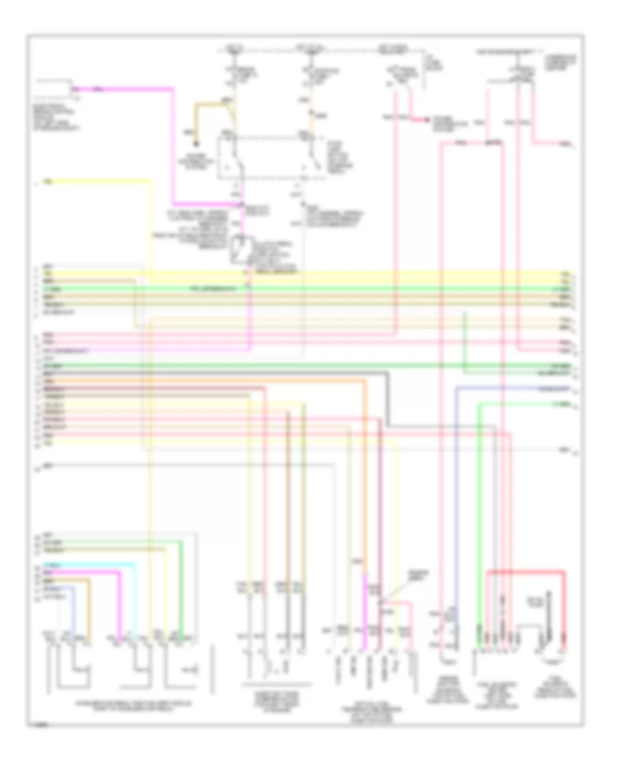6.5L VIN F, Engine Performance Wiring Diagrams (2 of 4) for Chevrolet Suburban C1500 1999