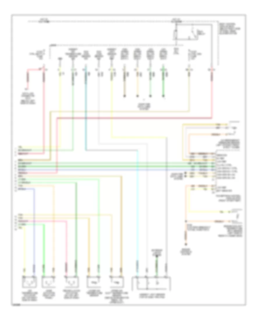 Automatic A C Wiring Diagram 2 of 2 for Chevrolet Malibu 2005