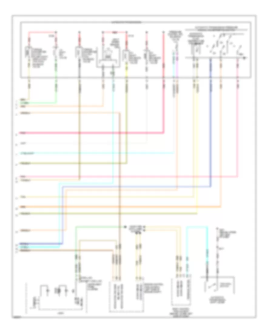 AT Wiring Diagram, 4L60-E (2 of 2) for Chevrolet Avalanche 2007
