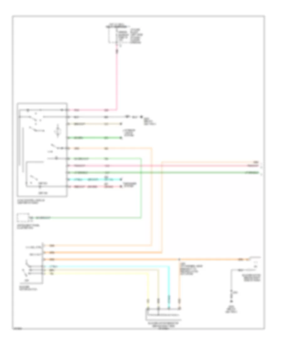 Manual AC Wiring Diagram (1 of 2) for Chevrolet Aveo LT 2010