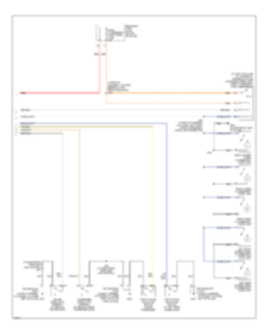 Courtesy Lamps Wiring Diagram 2 of 2 for Chevrolet Express H2013 1500