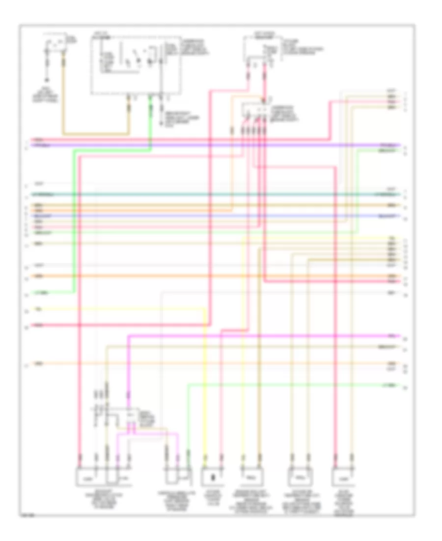 1 6L VIN 6 Engine Performance Wiring Diagram Notchback without Throttle Actuator Control 3 of 4 for Chevrolet Aveo 2007
