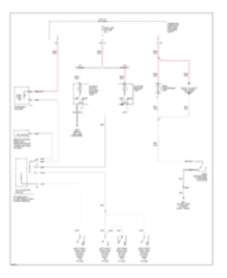 Courtesy Lamps Wiring Diagram, Notchback for Chevrolet Aveo 2007