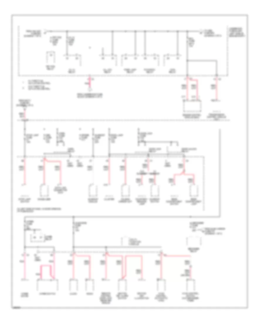 Power Distribution Wiring Diagram Notchback 2 of 3 for Chevrolet Aveo 2007