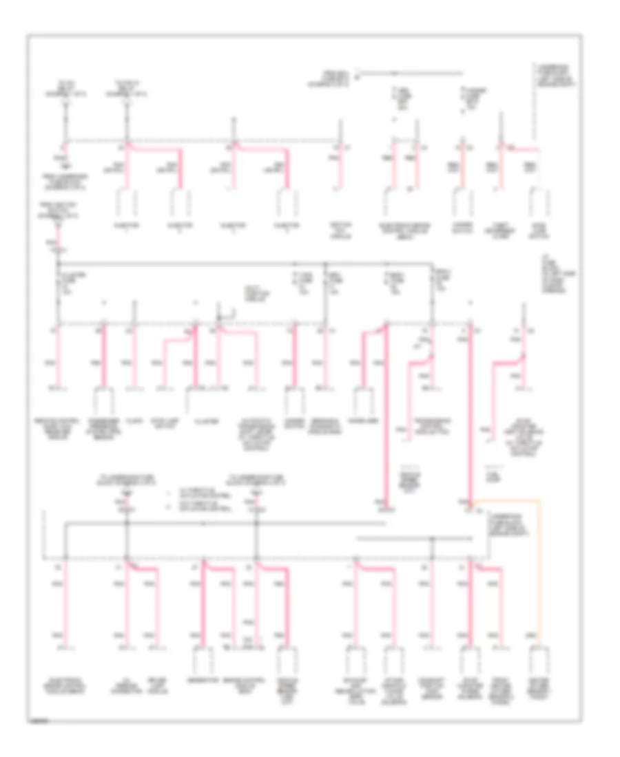 Power Distribution Wiring Diagram Notchback 3 of 3 for Chevrolet Aveo 2007