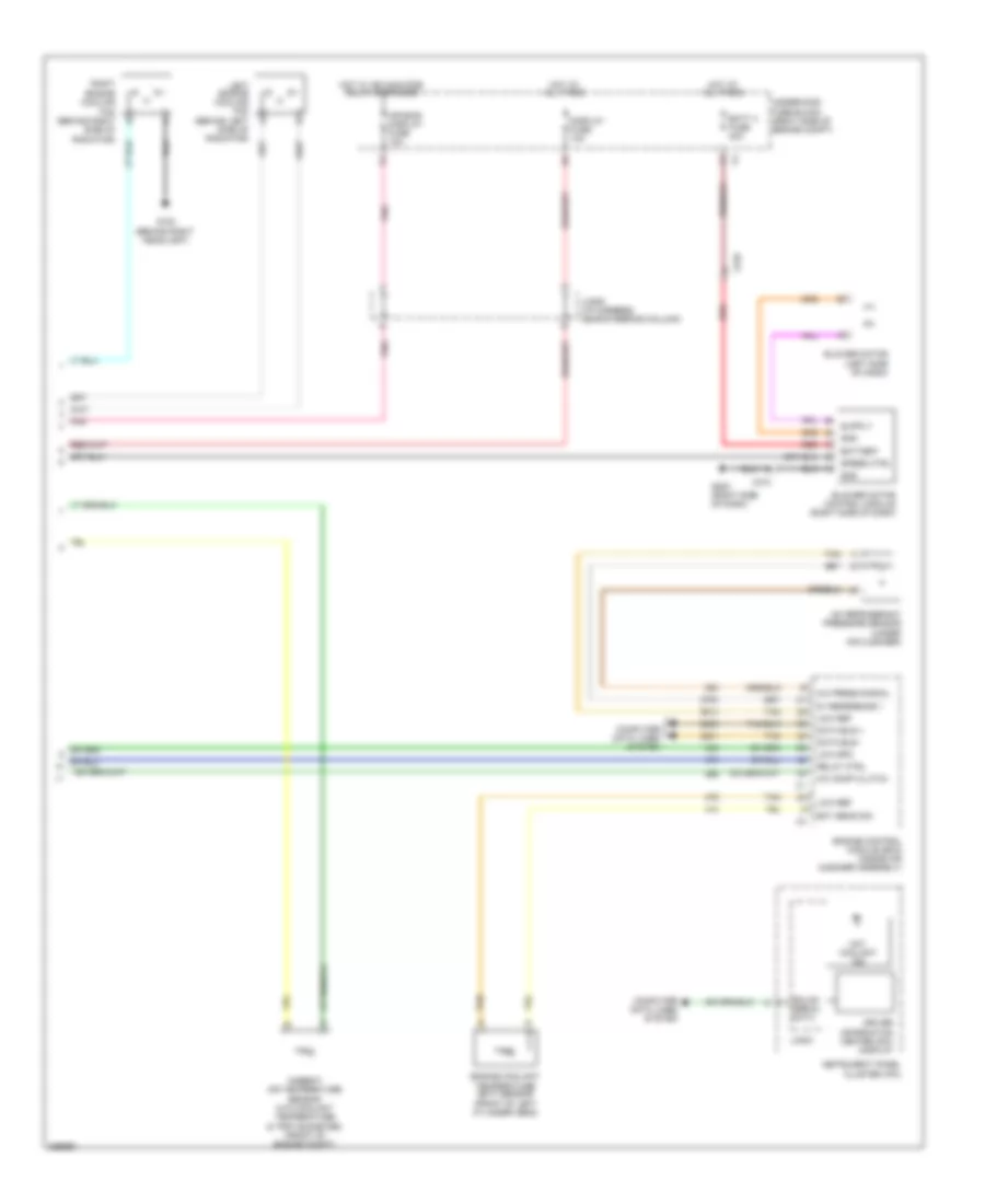 Manual A C Wiring Diagram with Cooling Fan Jumper Harness 2 of 2 for Chevrolet Impala LS 2013
