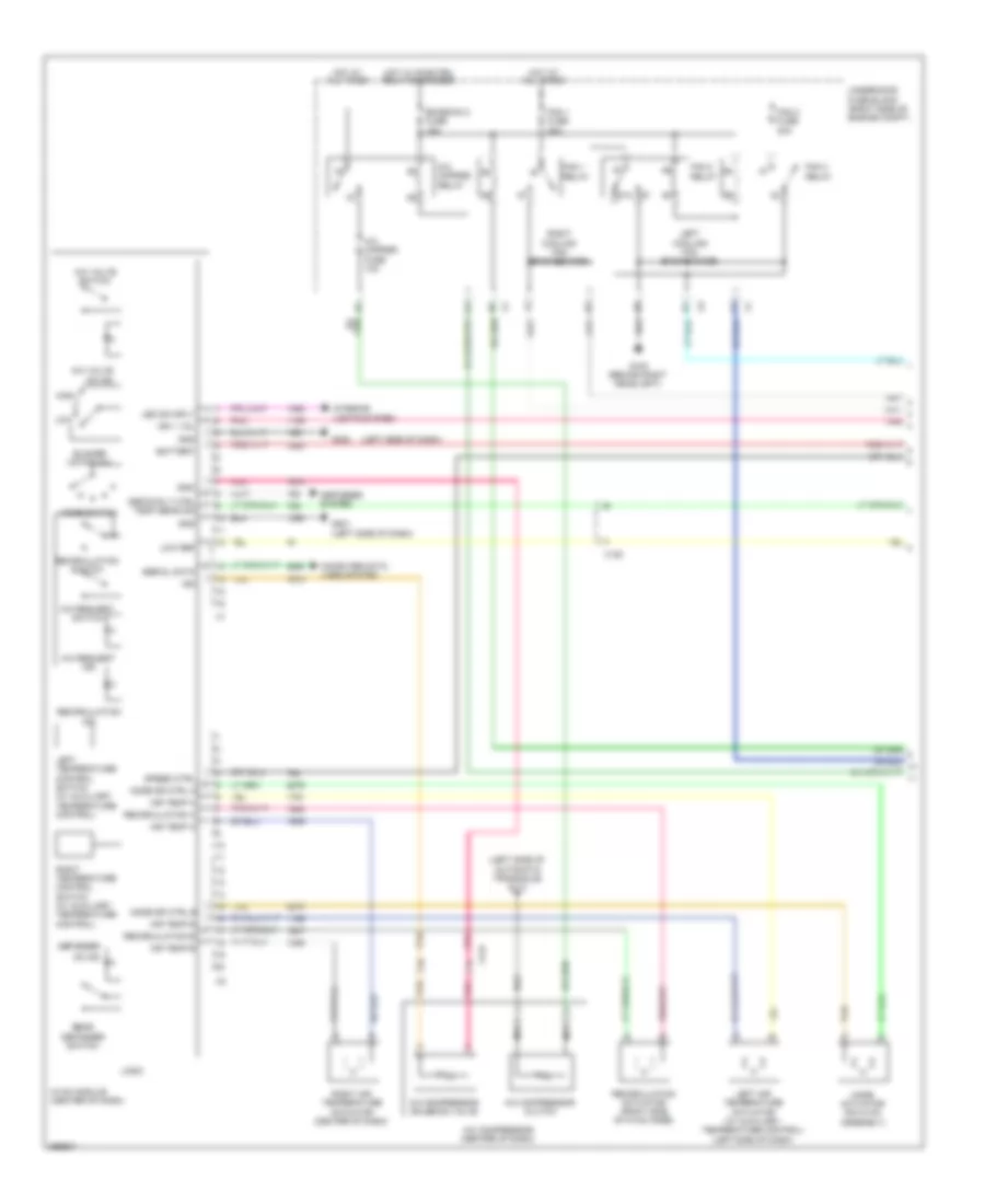 Manual AC Wiring Diagram, without Cooling Fan Jumper Harness (1 of 2) for Chevrolet Impala LS 2013