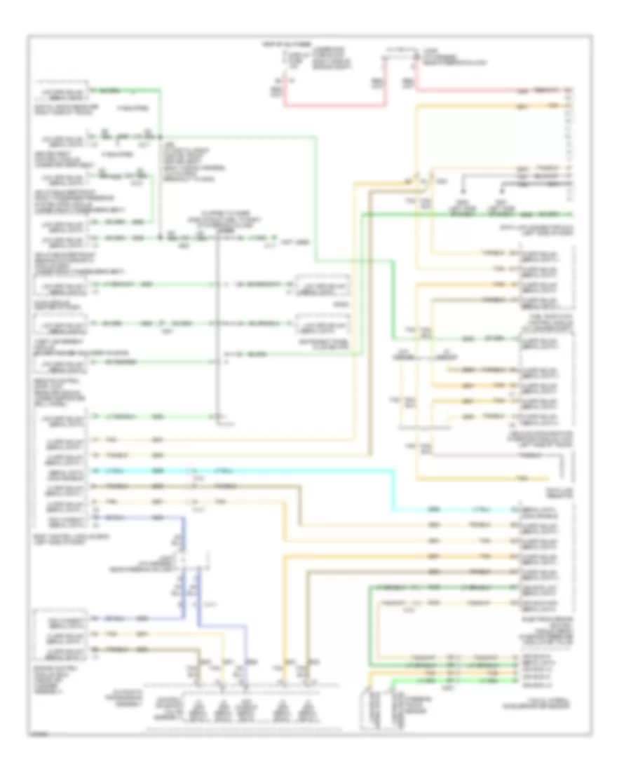 Computer Data Lines Wiring Diagram for Chevrolet Impala LS 2013