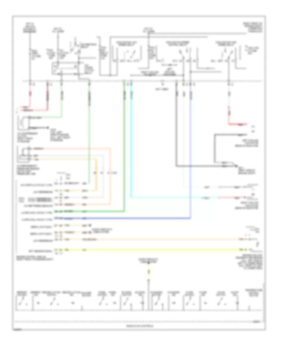 Manual AC Wiring Diagram (2 of 2) for Chevrolet Camaro SS 2010