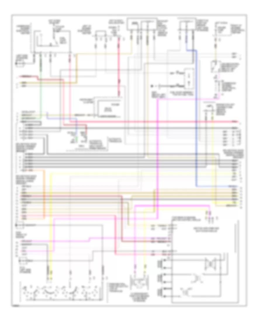 3.1L (VIN M), Engine Performance Wiring Diagrams (2 of 3) for Chevrolet Malibu 1997