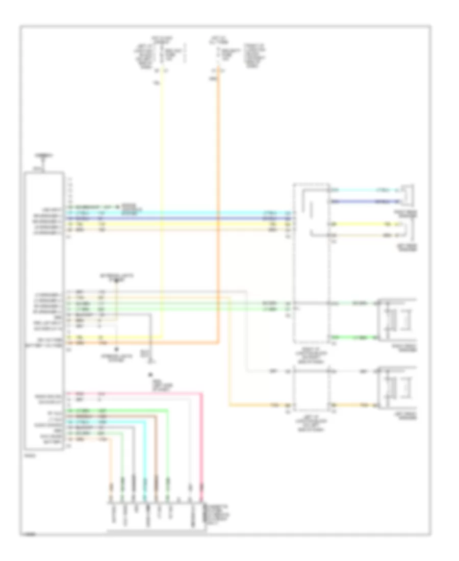 Radio Wiring Diagrams for Chevrolet Malibu LS 2000