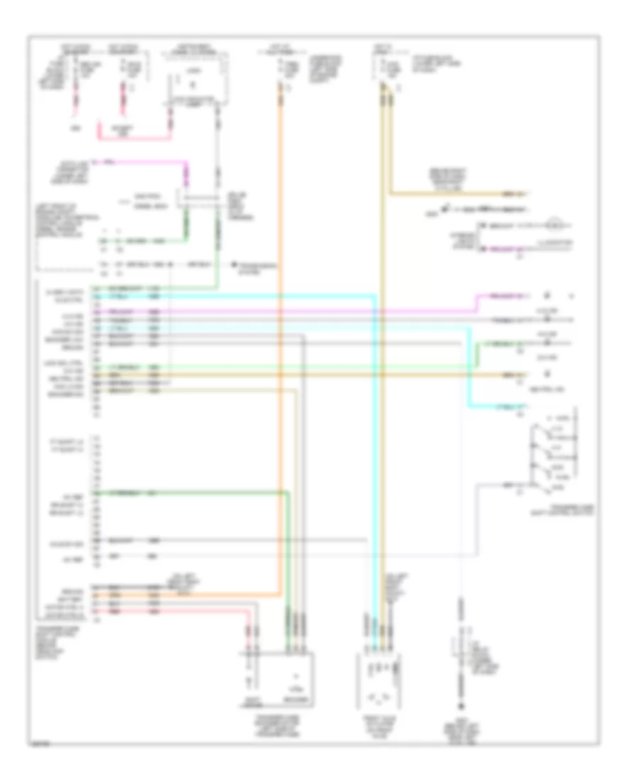 6 6L VIN D Transfer Case Wiring Diagram Selectable for Chevrolet Cab  Chassis Silverado 2007 3500