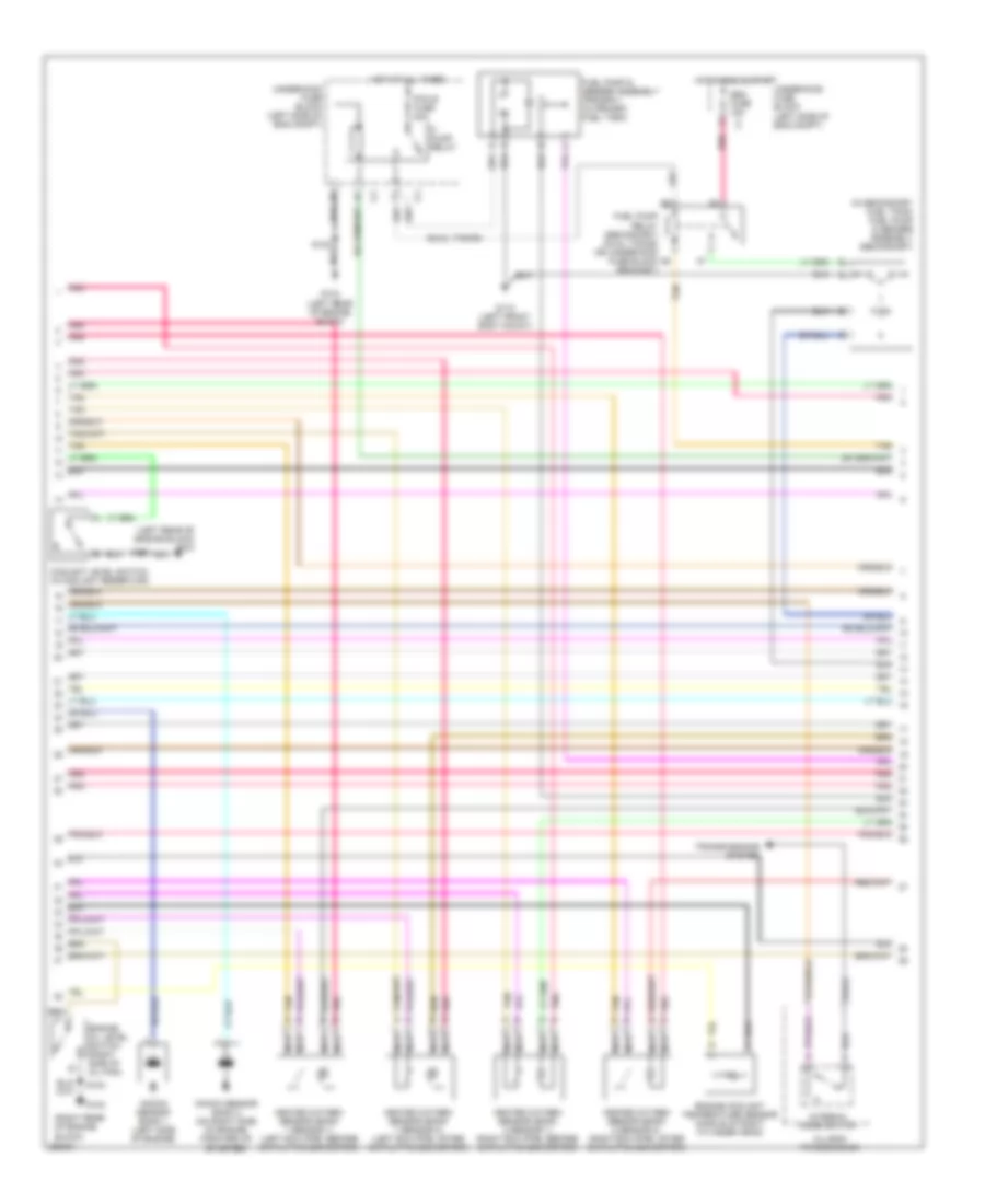 8 1L VIN G Engine Performance Wiring Diagram 2 of 5 for Chevrolet Cab  Chassis Silverado 2007 3500