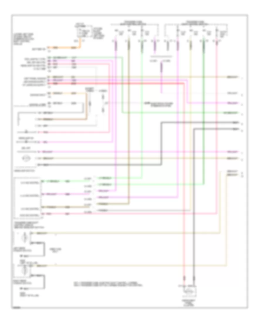 Instrument Illumination Wiring Diagram 1 of 3 for Chevrolet Cab  Chassis Silverado 2007 3500