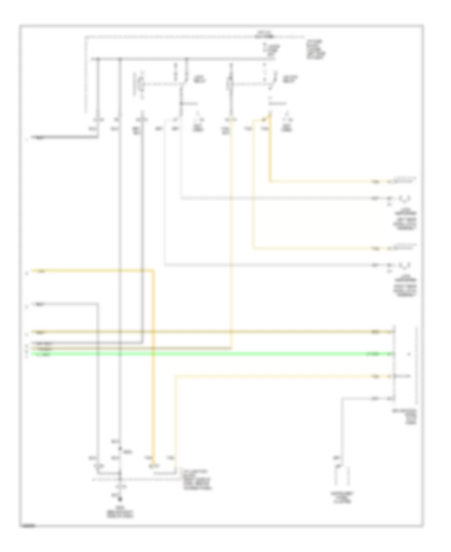 Power Door Locks Wiring Diagram, Up Level (2 of 2) for Chevrolet Cab  Chassis Silverado 3500 2007