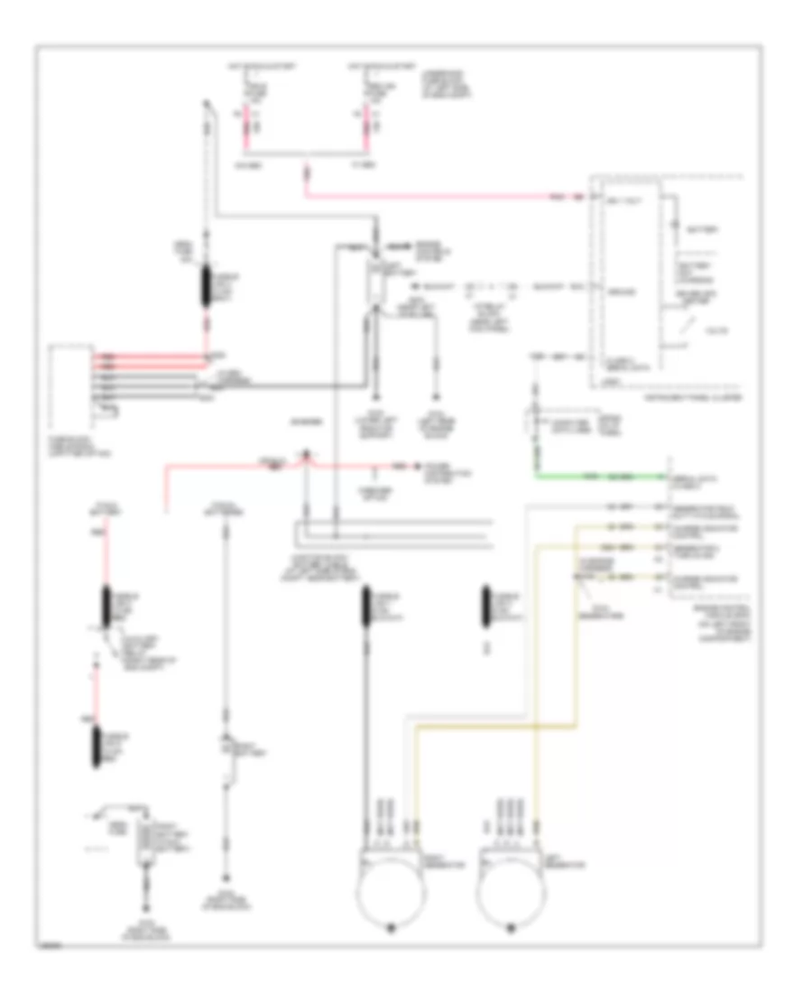 6 6L VIN 2 Charging Wiring Diagram for Chevrolet Cab  Chassis Silverado 2007 3500