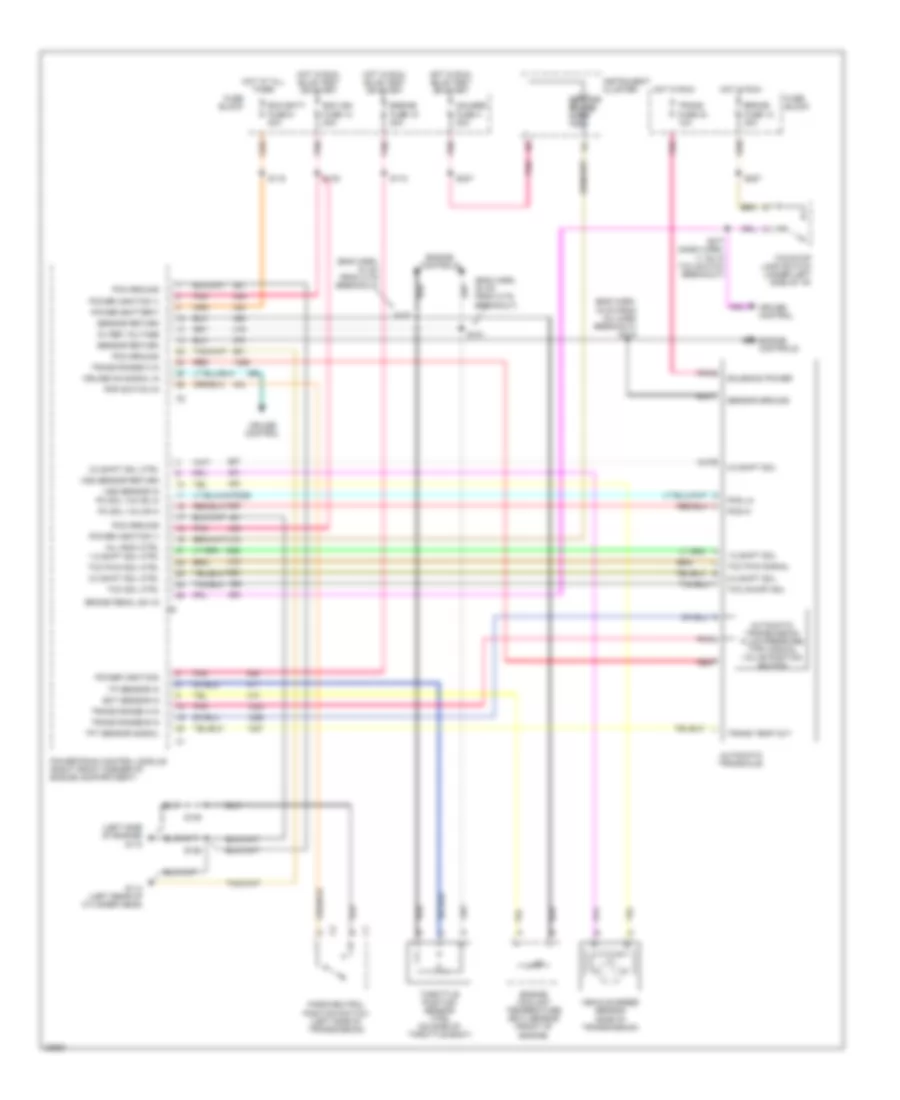 2 2L VIN 4 Transmission Wiring Diagram for Chevrolet S10 Pickup 1996