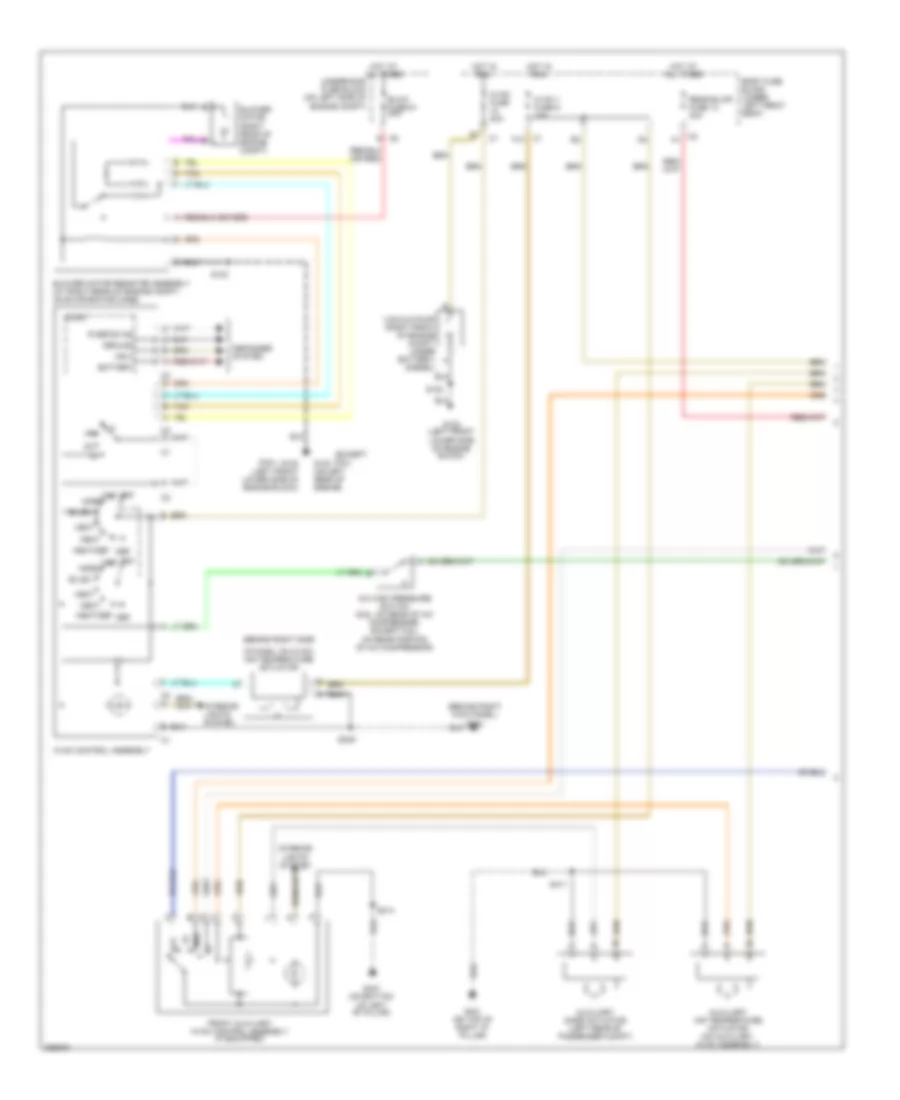 Manual A C Wiring Diagram Cargo Van 1 of 3 for Chevrolet Chevy Express G2007 1500