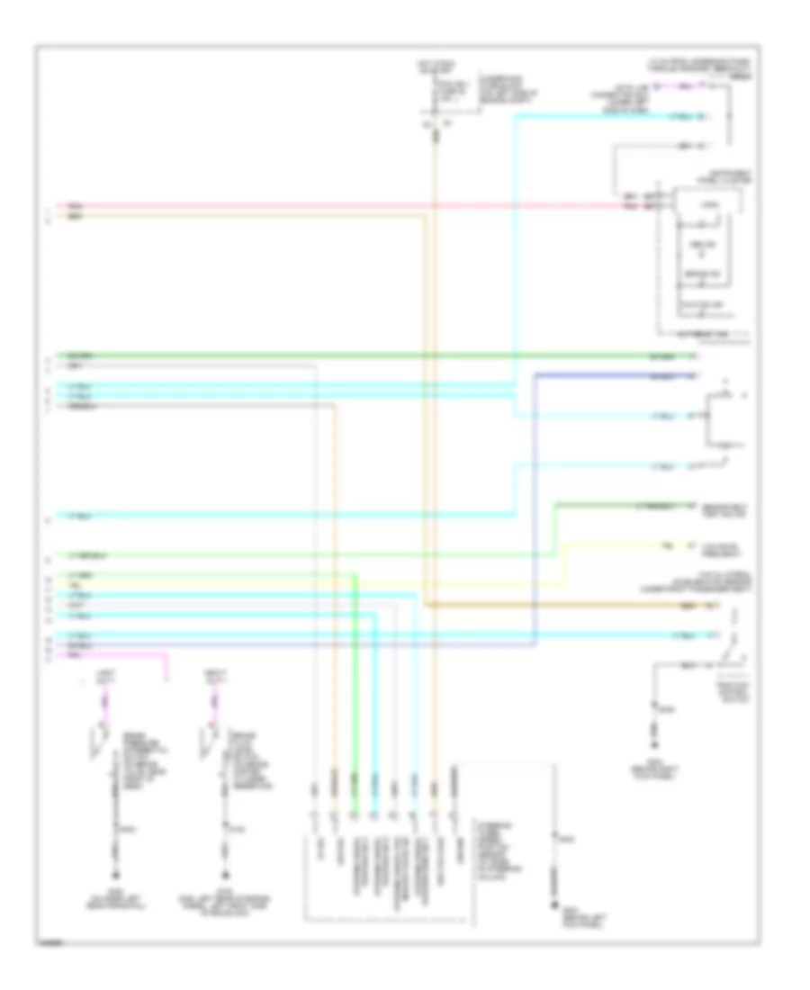 Anti lock Brakes Wiring Diagram with Vehicle Speed Enhancement Stability 2 of 2 for Chevrolet Chevy Express G2007 1500