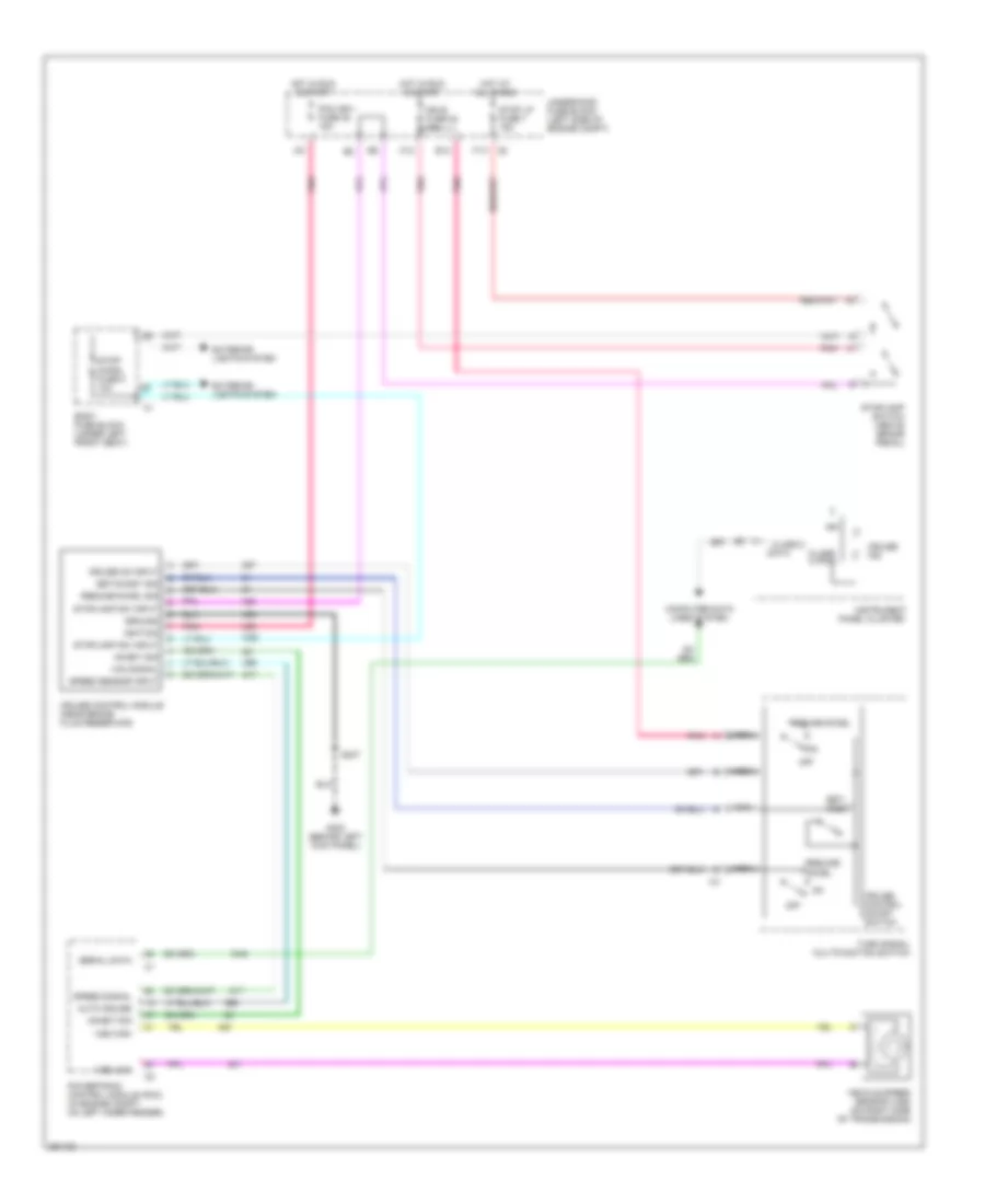 4 3L VIN X Cruise Control Wiring Diagram for Chevrolet Chevy Express G2007 1500