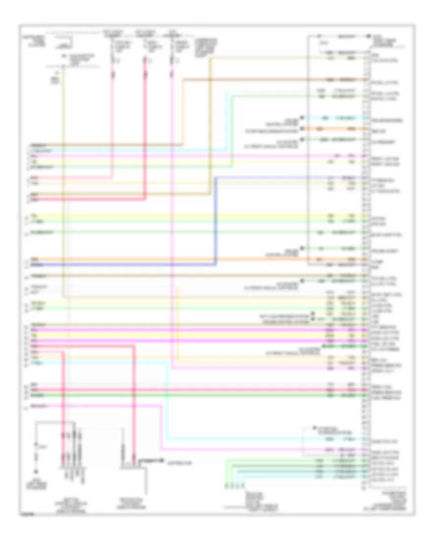 4 3L VIN X Engine Performance Wiring Diagram 5 of 5 for Chevrolet Chevy Express G2007 1500