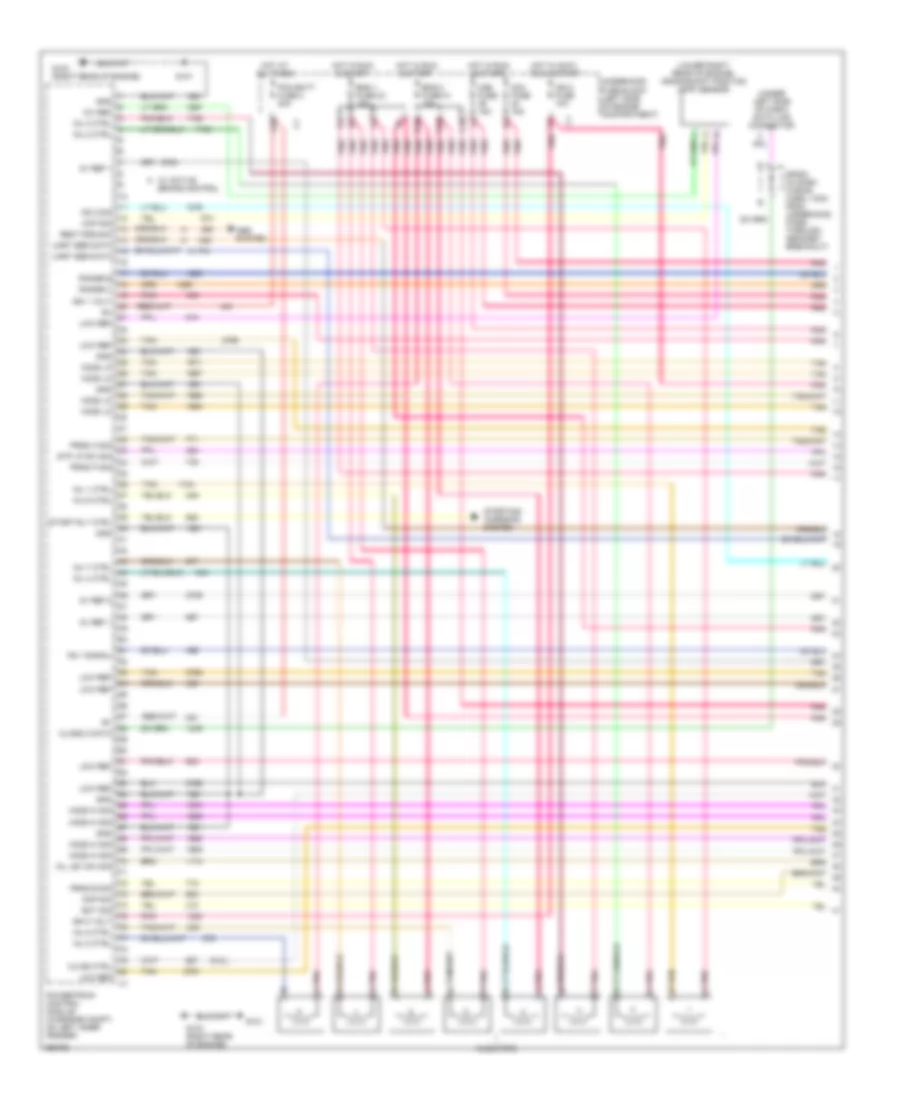 5 3L VIN T Engine Performance Wiring Diagram 1 of 5 for Chevrolet Chevy Express G2007 1500