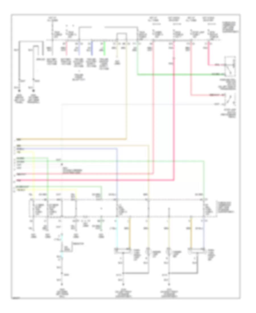 Exterior Lamps Wiring Diagram Cutaway Chassis 2 of 2 for Chevrolet Chevy Express G2007 1500