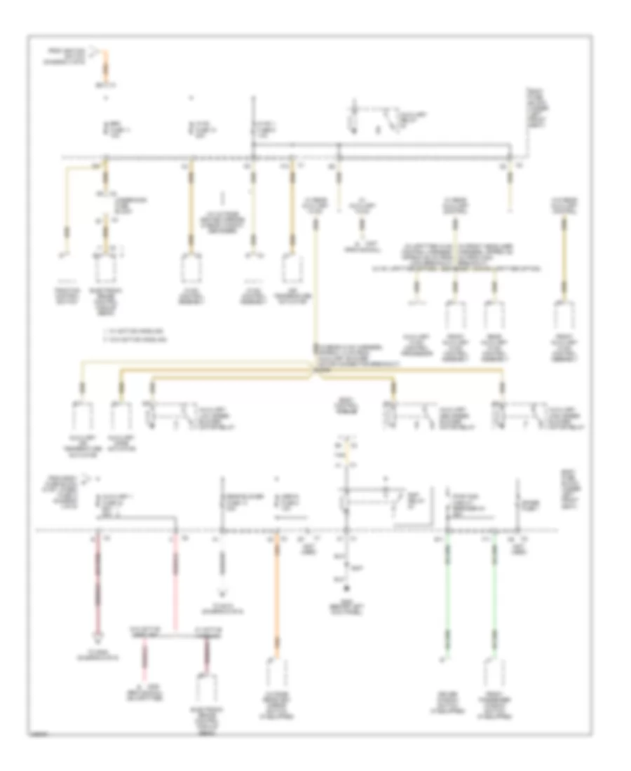 Power Distribution Wiring Diagram 5 of 6 for Chevrolet Chevy Express G2007 1500