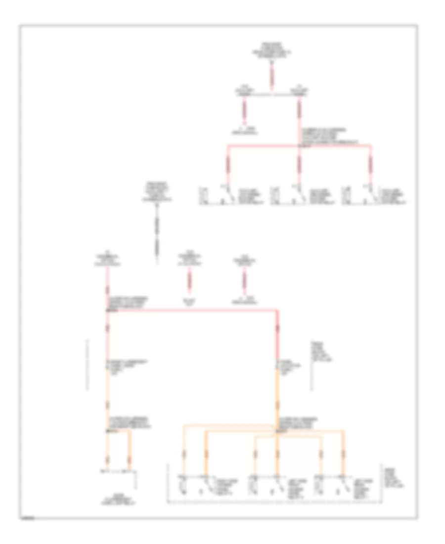 Power Distribution Wiring Diagram 6 of 6 for Chevrolet Chevy Express G2007 1500