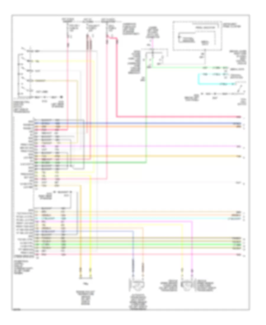 5 3L VIN T A T Wiring Diagram 1 of 2 for Chevrolet Chevy Express G2007 1500