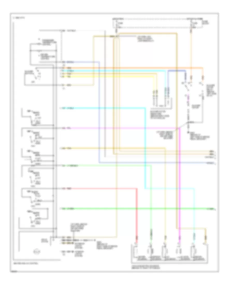 Air Conditioning Wiring Diagrams, CJ3 (1 of 2) for Chevrolet Monte Carlo LS 1997