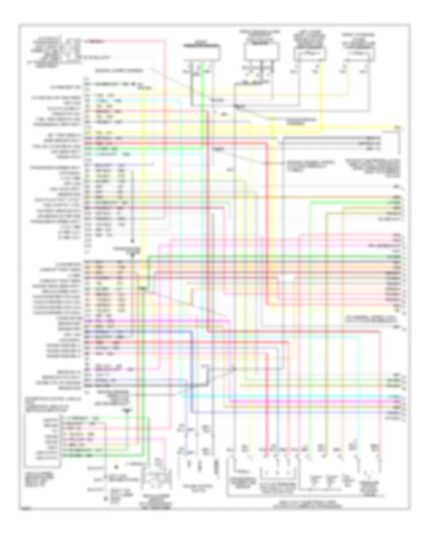6.5L (VIN S), Engine Performance Wiring Diagrams (1 of 4) for Chevrolet Pickup C1500 1997