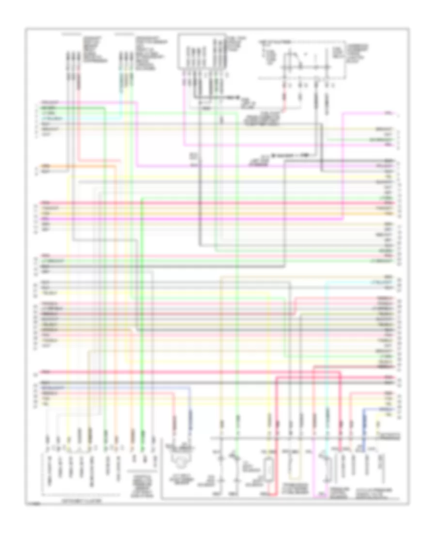 3.4L VIN E, Engine Performance Wiring Diagrams (2 of 4) for Chevrolet Venture 1999