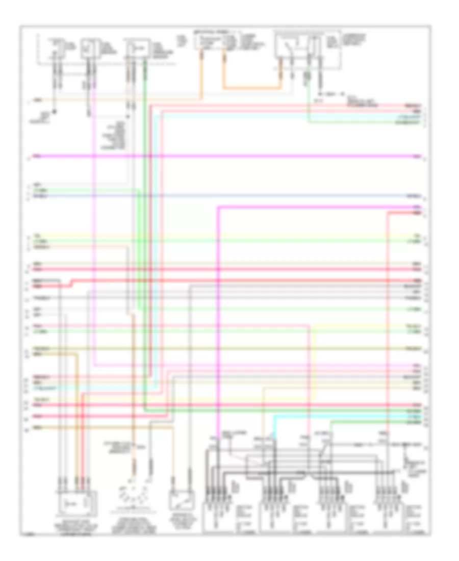 5 7L VIN G Engine Performance Wiring Diagrams 3 of 4 for Chevrolet Camaro Z28 1999