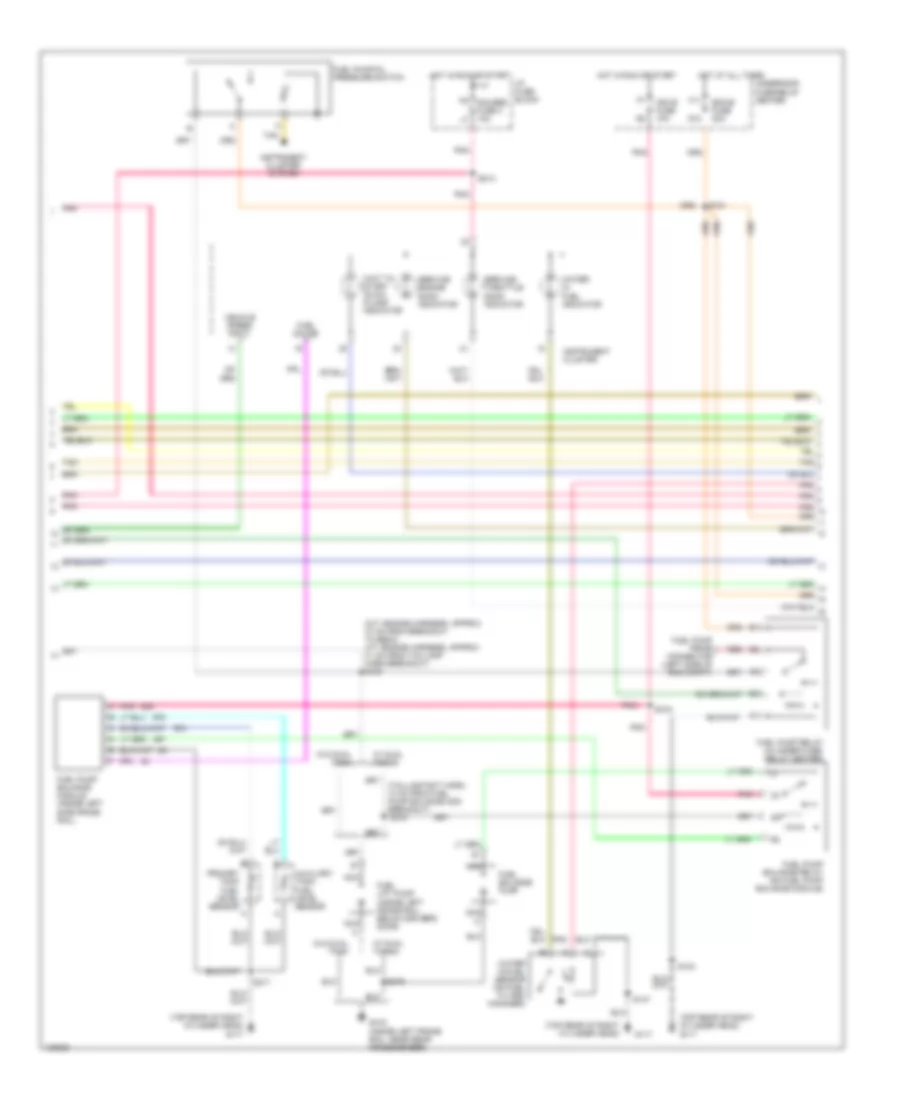 6.5L VIN F, Engine Performance Wiring Diagrams (3 of 4) for Chevrolet Pickup C2500 2000