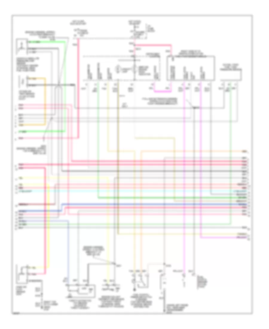 4.3L (VIN W), Engine Performance Wiring Diagrams (3 of 4) for Chevrolet Pickup C3500 1997