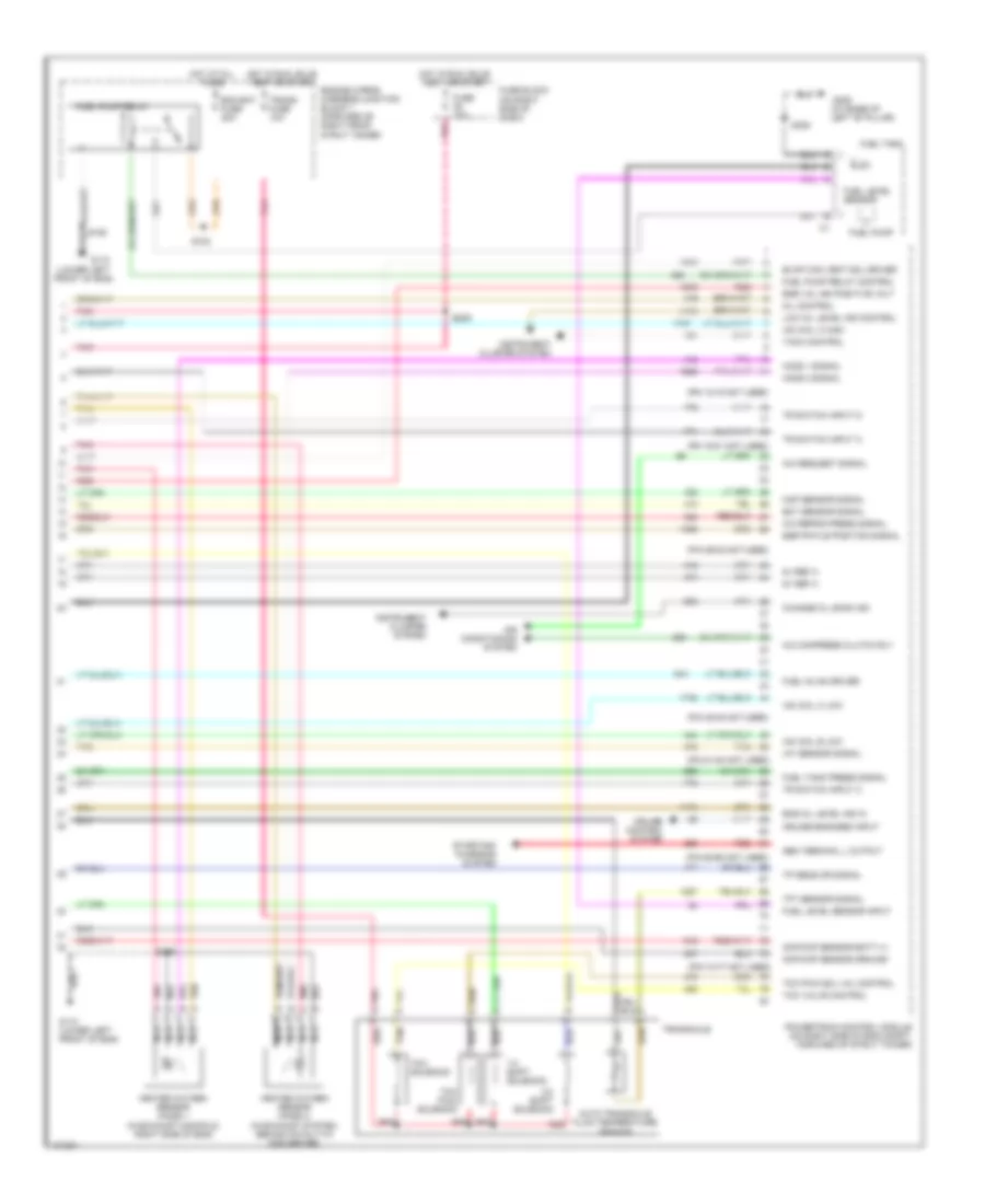 3.1L (VIN M), Engine Performance Wiring Diagrams (4 of 4) for Chevrolet Lumina 1998