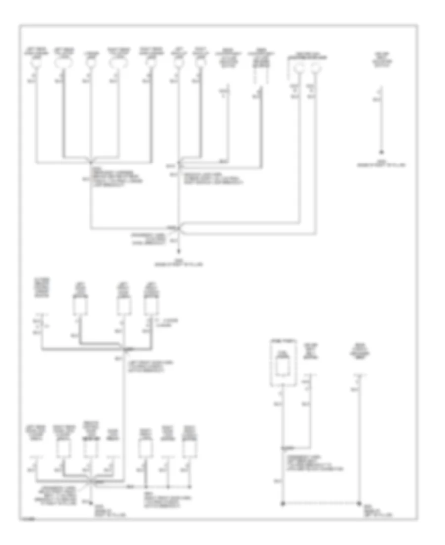 Ground Distribution Wiring Diagram (3 of 3) for Chevrolet Lumina 1998
