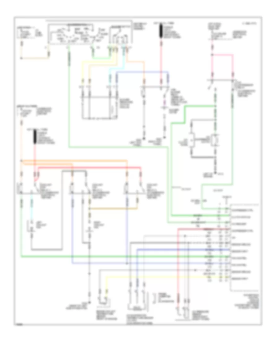 A C Wiring Diagram for Chevrolet Camaro RS 1996