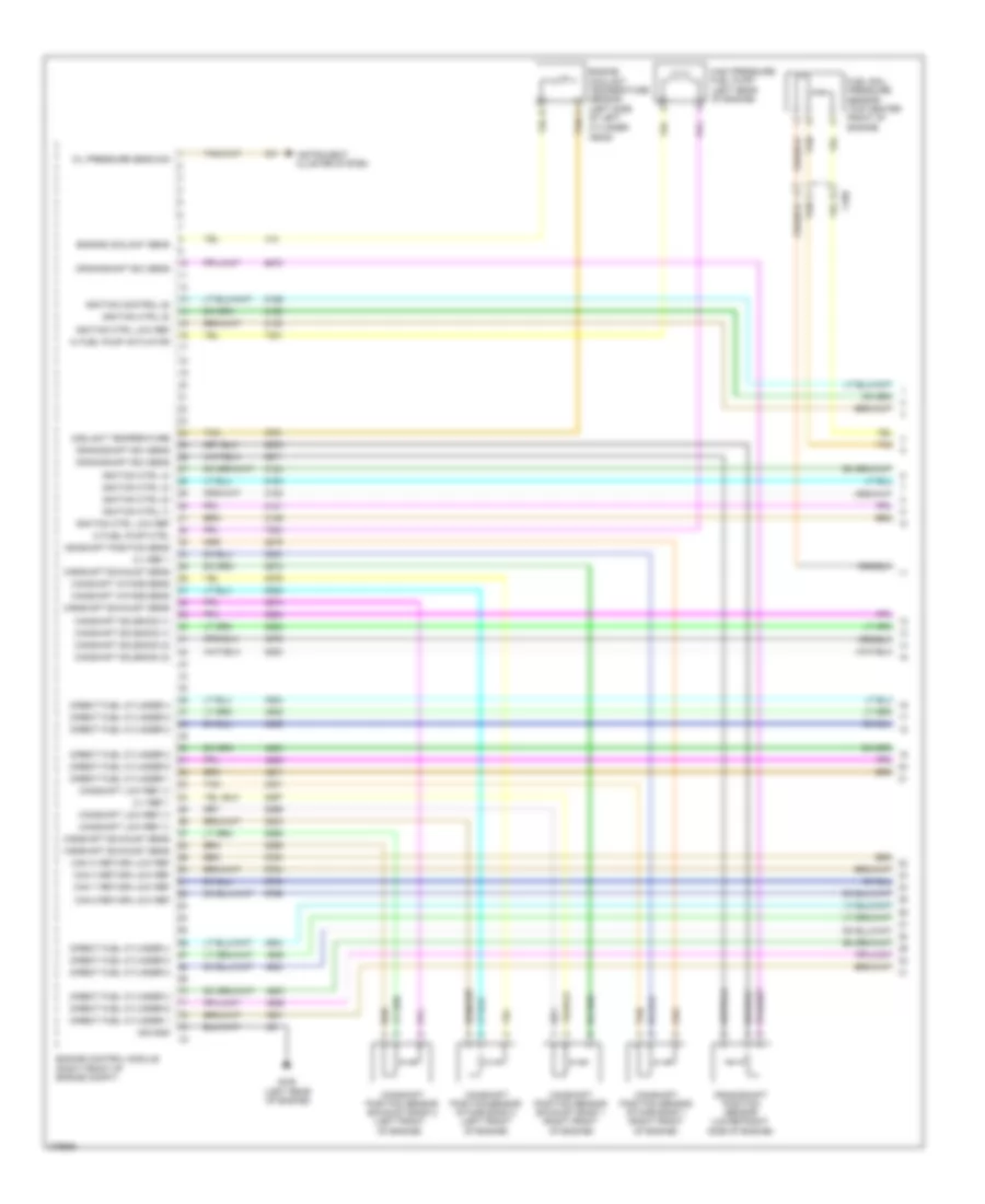 3 6L VIN 3 Engine Performance Wiring Diagram 1 of 6 for Chevrolet Camaro SS 2012