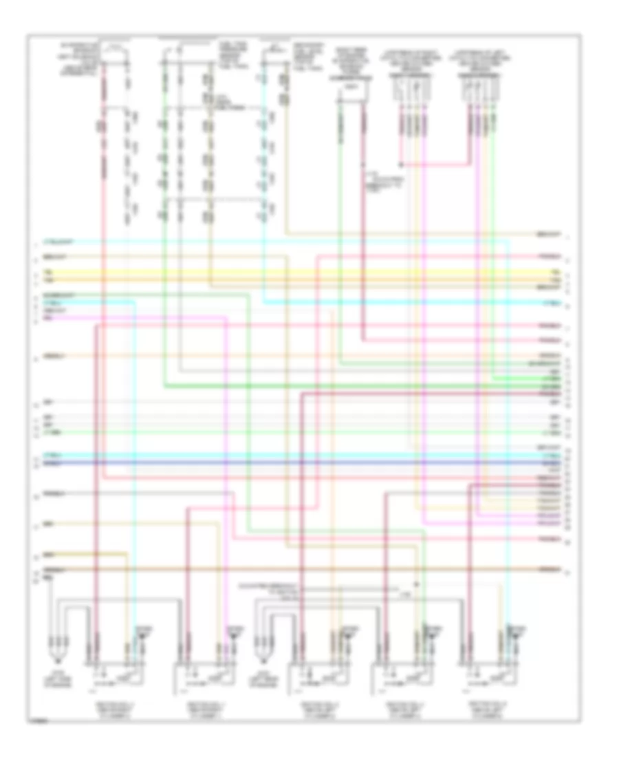 3.6L VIN 3, Engine Performance Wiring Diagram (3 of 6) for Chevrolet Camaro SS 2012