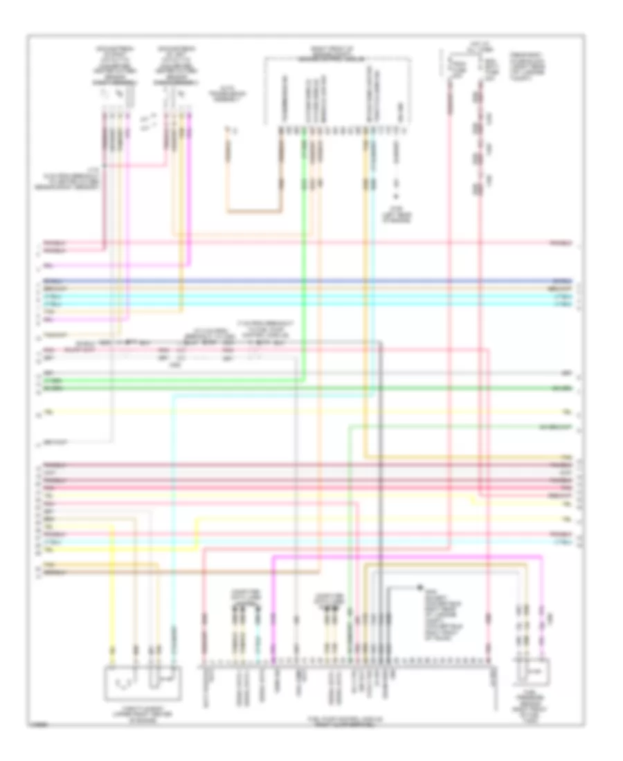 3.6L VIN 3, Engine Performance Wiring Diagram (5 of 6) for Chevrolet Camaro SS 2012