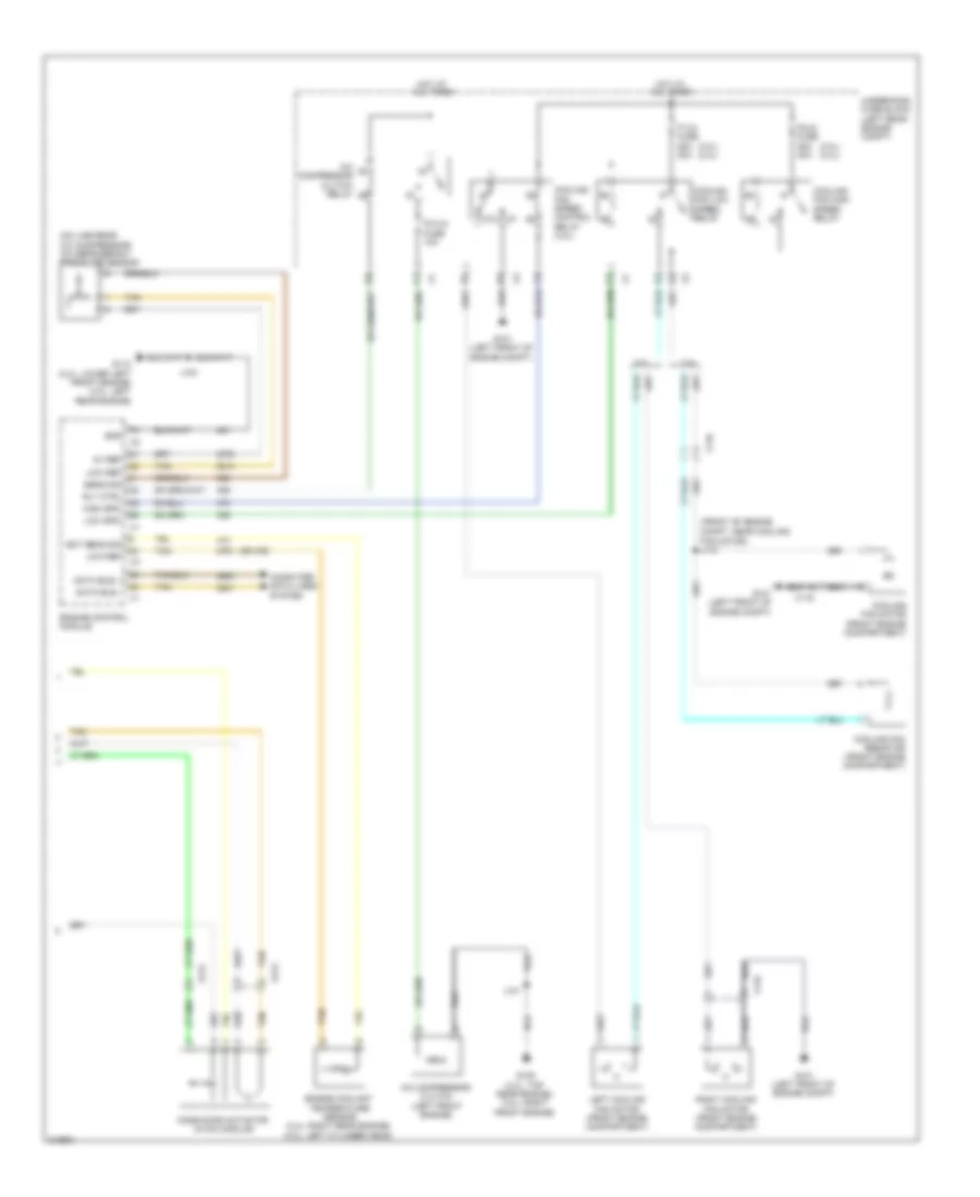 Manual A C Wiring Diagram 2 of 2 for Chevrolet Equinox LS 2011