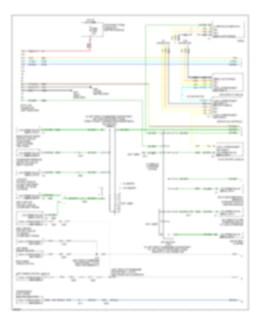 Computer Data Lines Wiring Diagram 1 of 2 for Chevrolet Equinox LS 2011