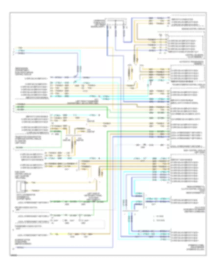 Computer Data Lines Wiring Diagram 2 of 2 for Chevrolet Equinox LS 2011