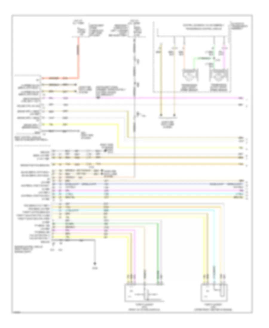 Cruise Control Wiring Diagram 1 of 2 for Chevrolet Caprice PPV 2012